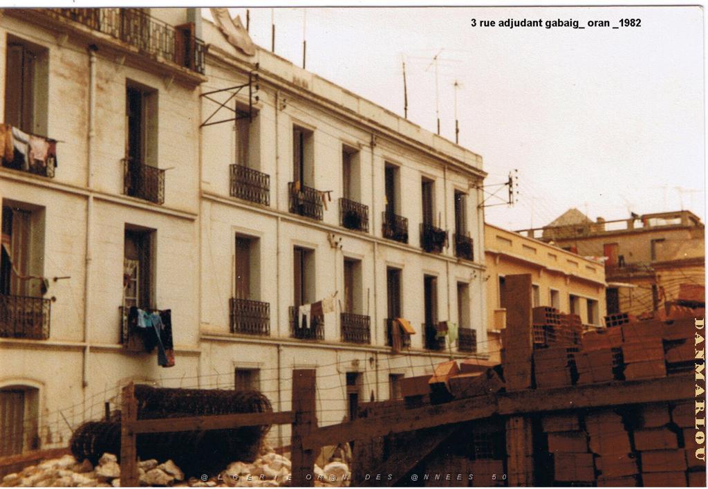 RUE 3 RUE ADJUDANT GABAIG ORAN 1982.JPG